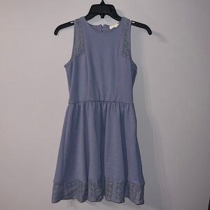 New Purple A line lace dress rewind XS